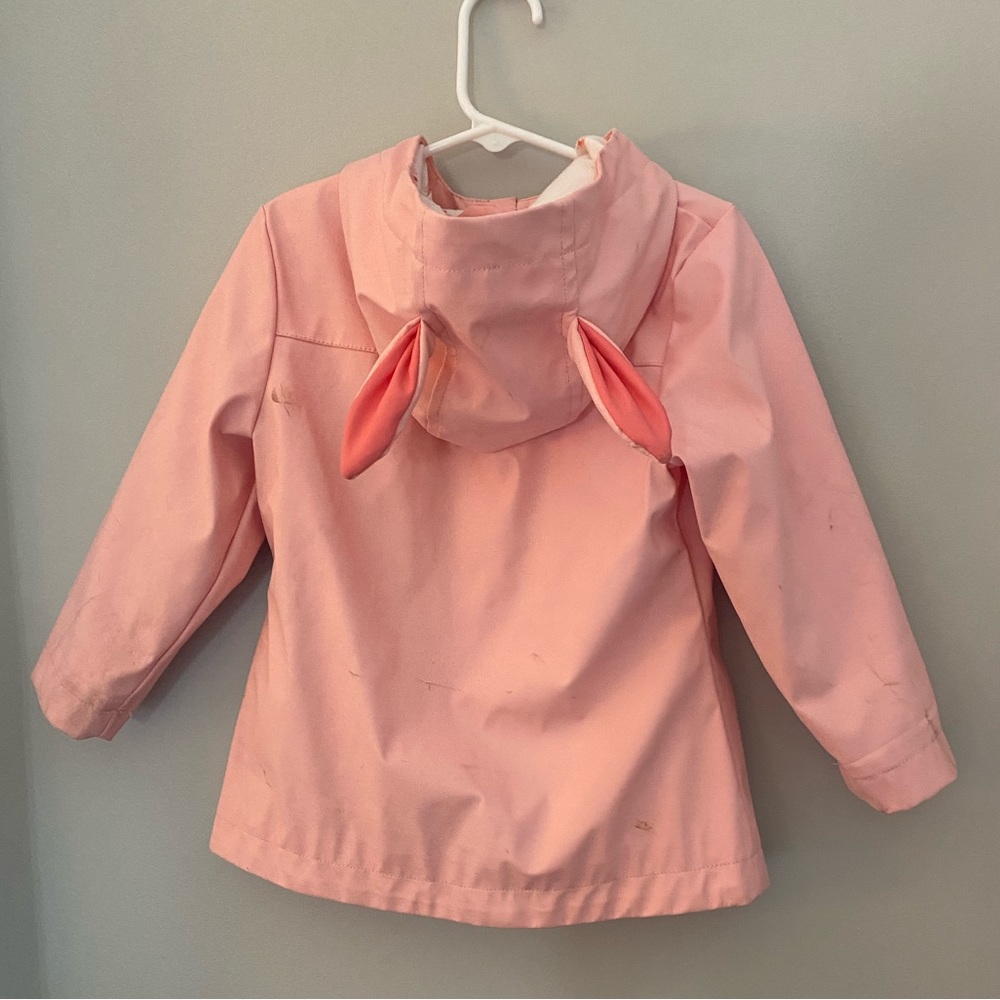 Cat & Jack Bunny Rain Jacket Size 3T Pink